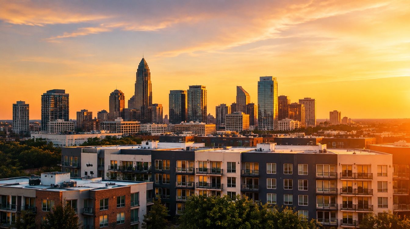 Atlanta eviction services — metro skyline and rental housing